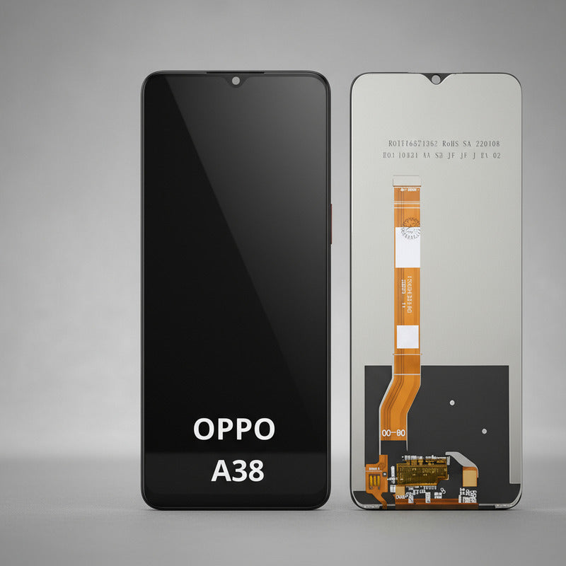 Pantalla Compatible Oppo A38  Alta Calidad Premium Negro