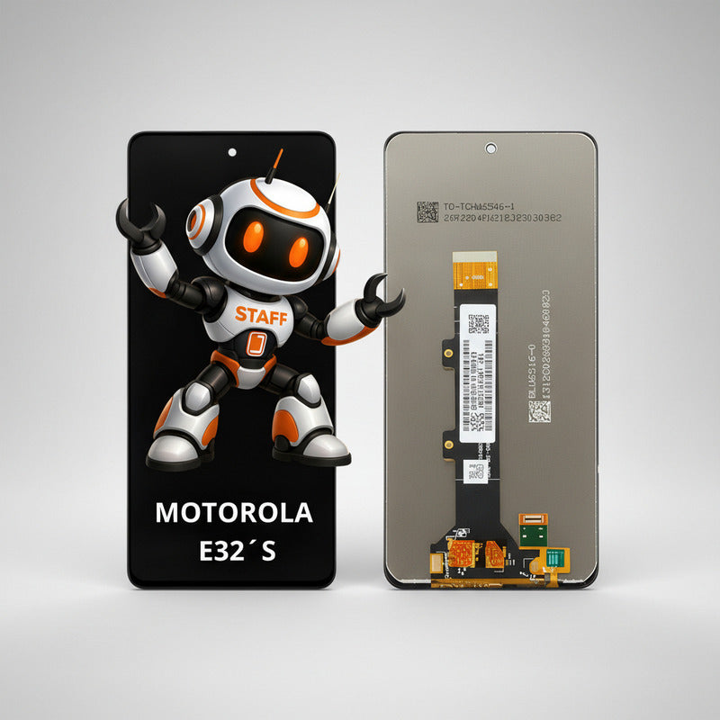 Pantalla Compatible Motorola E32´s  Alta Calidad Premium Negro