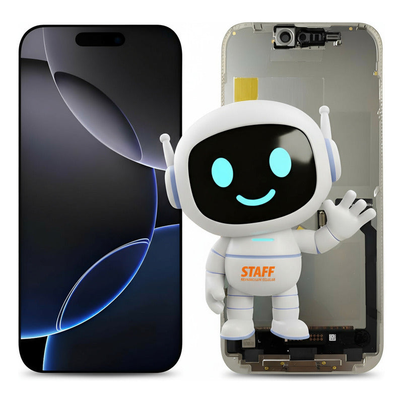 Pantalla Display Para iPhone 16 Pro Oled Big Premium Negro