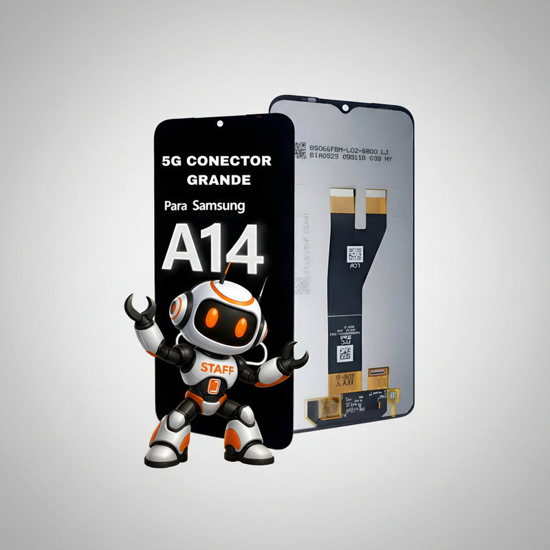 Pantalla Samsung A14 5g A146b Conector Gde Calidad Premium Negro