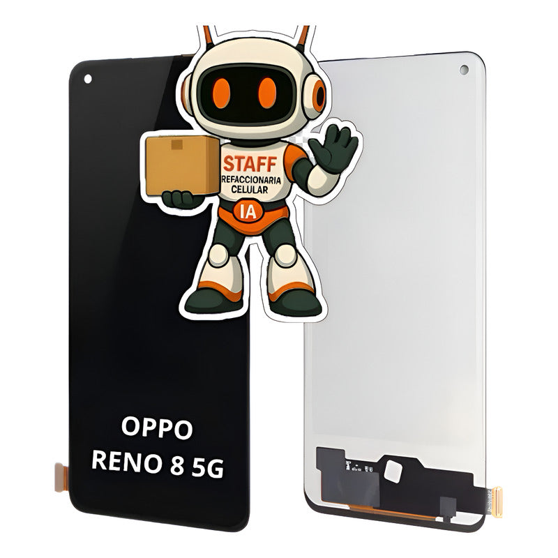 Pantalla Compatible Oppo Reno 8 5g Incell  Calidad Premium Negro