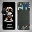 Pantalla Samsung A20 Calidad Incell Con Marco Premium Negro