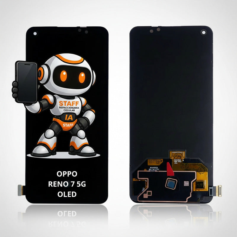 Pantalla Oppo Reno 7 5g Oled Cph2371 Alta Calidad Premium Negro