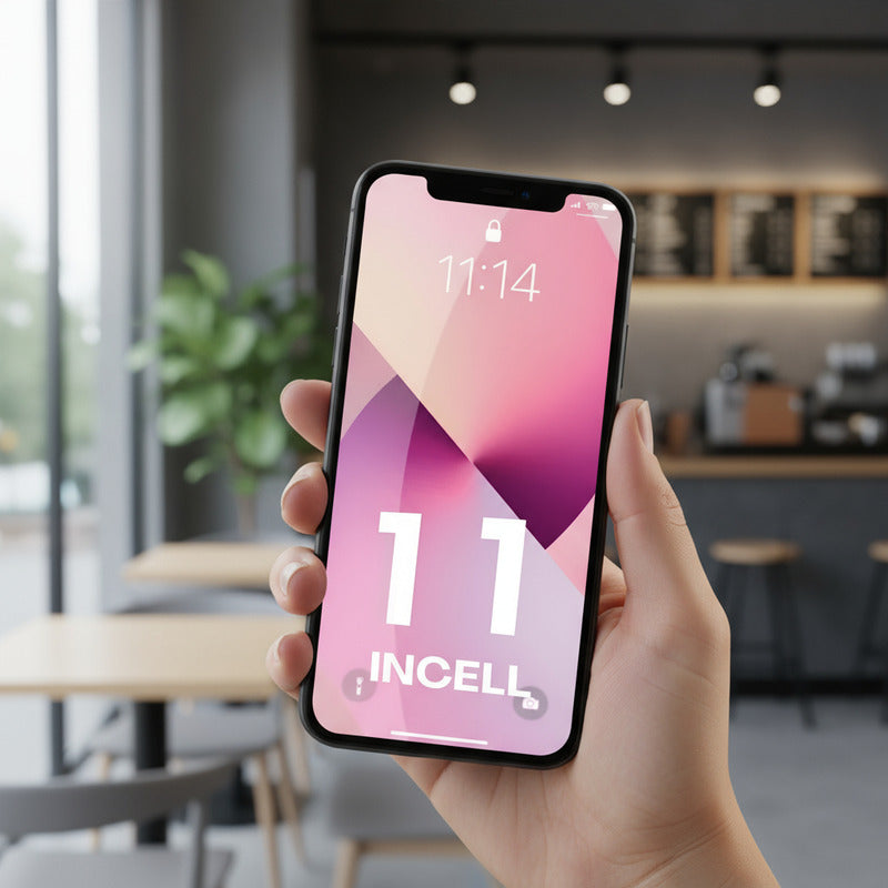 Pantalla iPhone 11 Incell Premium Alta Calidad Ic Cambio Hd Negro