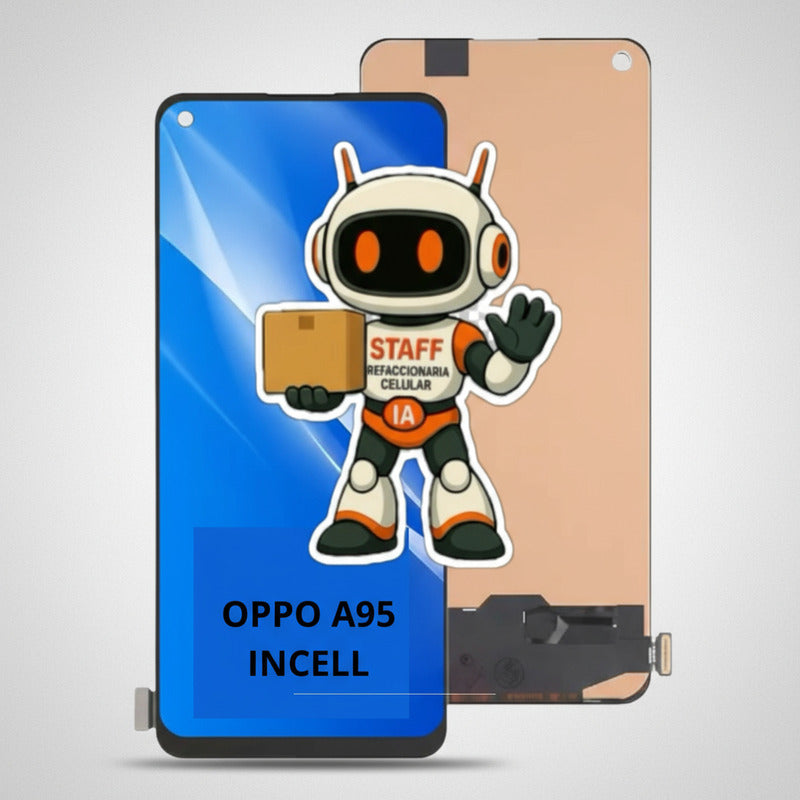 Pantalla Compatible Oppo A95 4g/5g Calidad  Incell Negro
