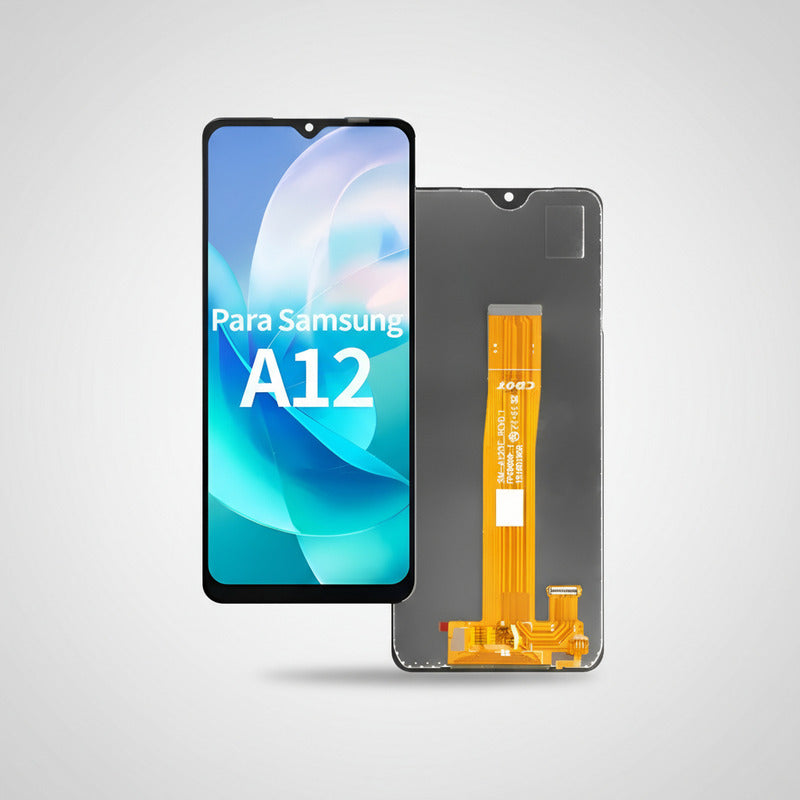 Pantalla Samsung A12 A02 Calidad Premium Negro