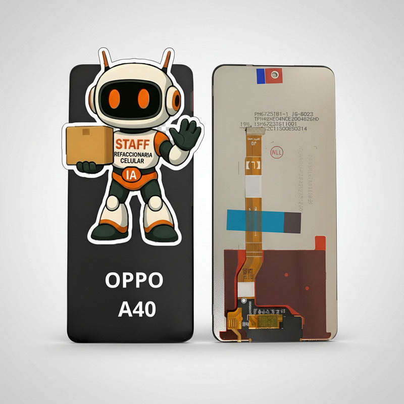 Pantalla Compatible Oppo A40 Alta Calidad Premium Negro