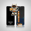 Pantalla Compatible Realme C21 Alta Calidad Premium Negro