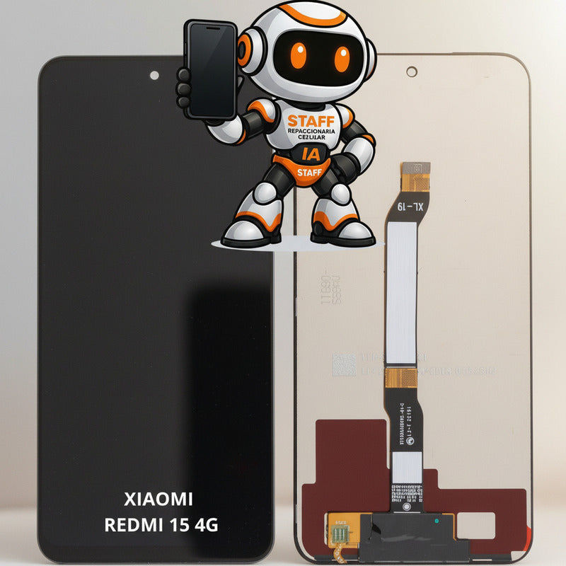 Pantalla Xiaomi Redmi 15 4g Alta Calidad Premium Negro