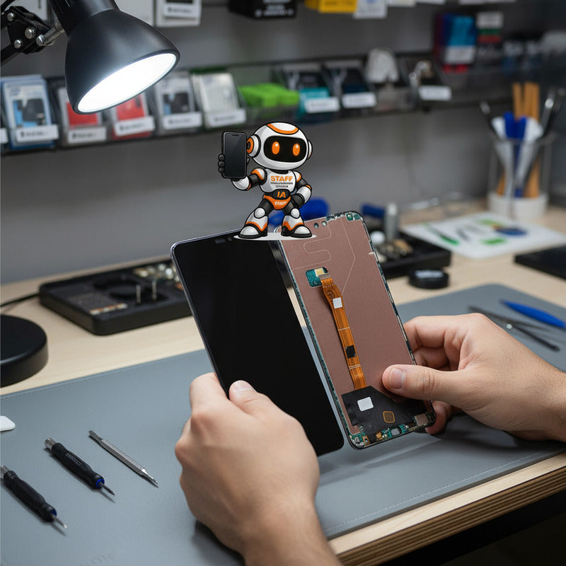 Pantalla Compatible Huawei X9c Oled Alta Calidad Premium Negro