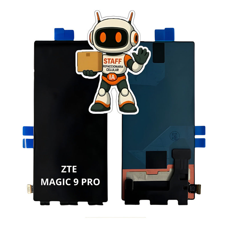 Pantalla Zte Magic 9 Pro Oled Alta Calidad Premium Negro