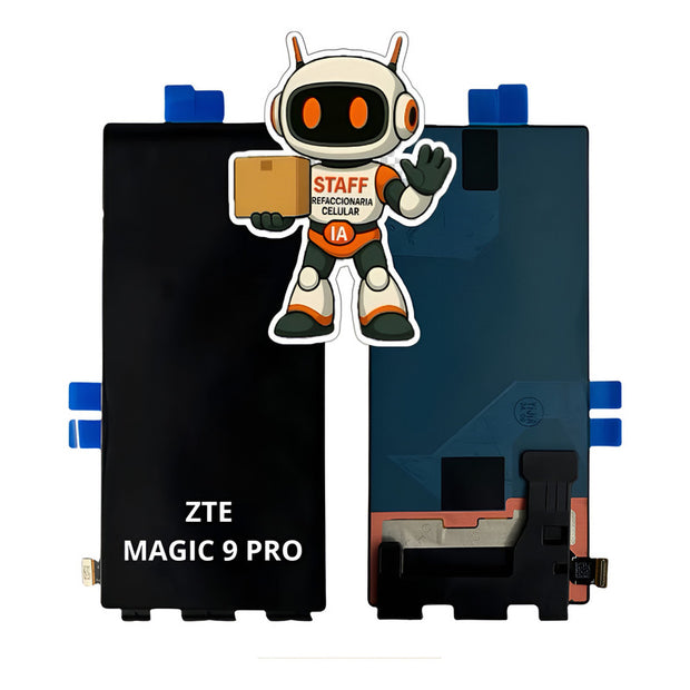 Pantalla Zte Magic 9 Pro Oled Alta Calidad Premium Negro