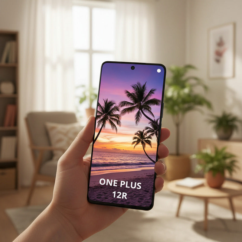 Pantalla  One Plus 12r Oled Alta Calidad Premium Negro