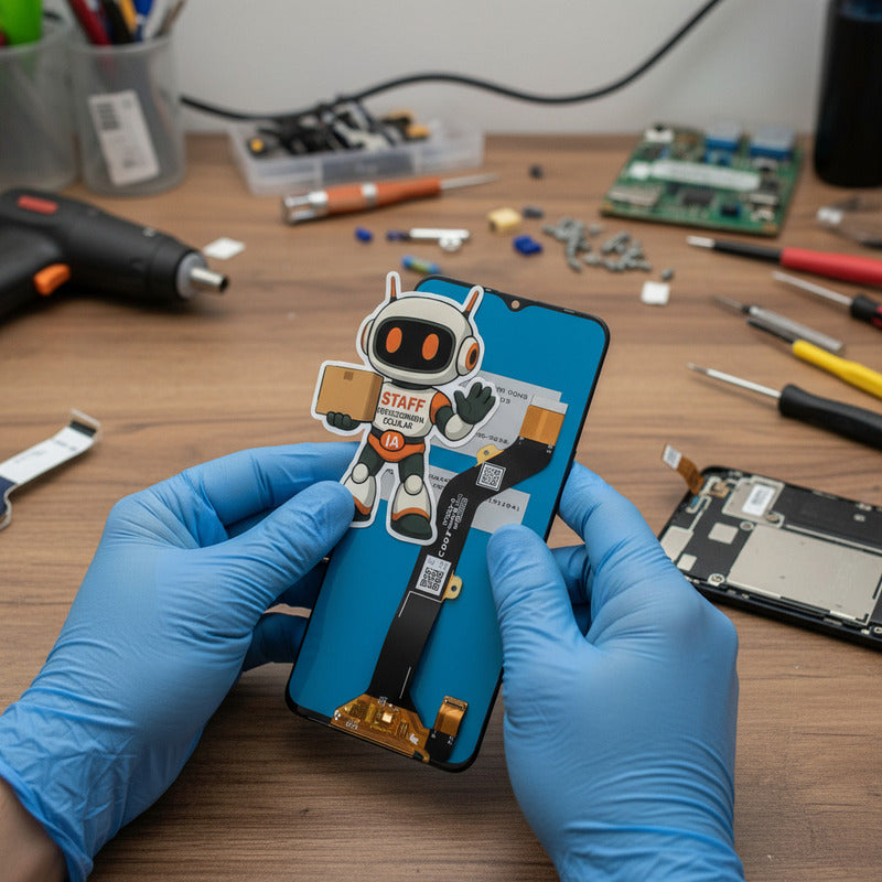 Pantalla Compatible Tecno Spark Go 2023 Alta Calidad Premium Negro