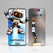 Pantalla Compatible Motorola G55 Xt2435 Alta Calidad Negro