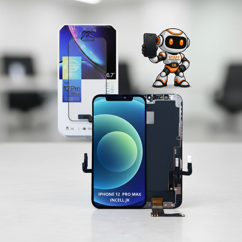 Pantalla iPhone 12 Pro Max Calidad Incell Jk Calidad Premium Negro