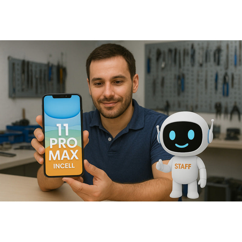 Pantalla iPhone 11 Pro Max Incell Hd Calidad Premium Negro