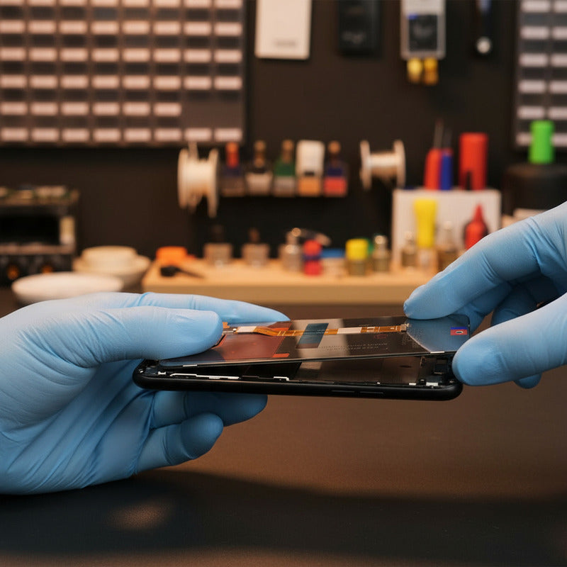 Pantalla Compatible Oppo A5 Pro Alta Calidad Negro