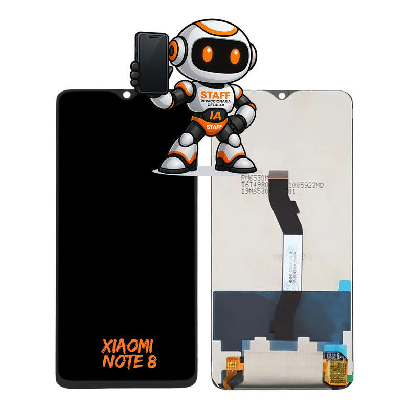 Pantalla Xiaomi Note 8 Alta Calidad Premium Negro