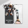 Pantalla Compatible Motorola G04´s  Alta Calidad Premium Negro