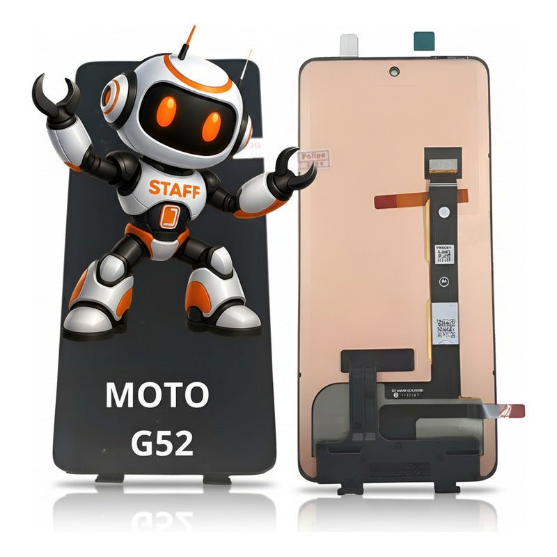 Pantalla Compatible Motorola G52 Incell Alta Calidad Premium Negro