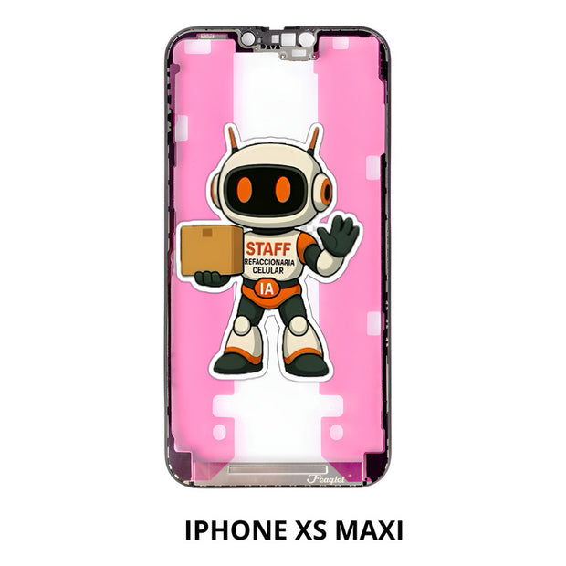 Marco Bisel Frame Negro iPhone XS Max Alta Calidad Premium