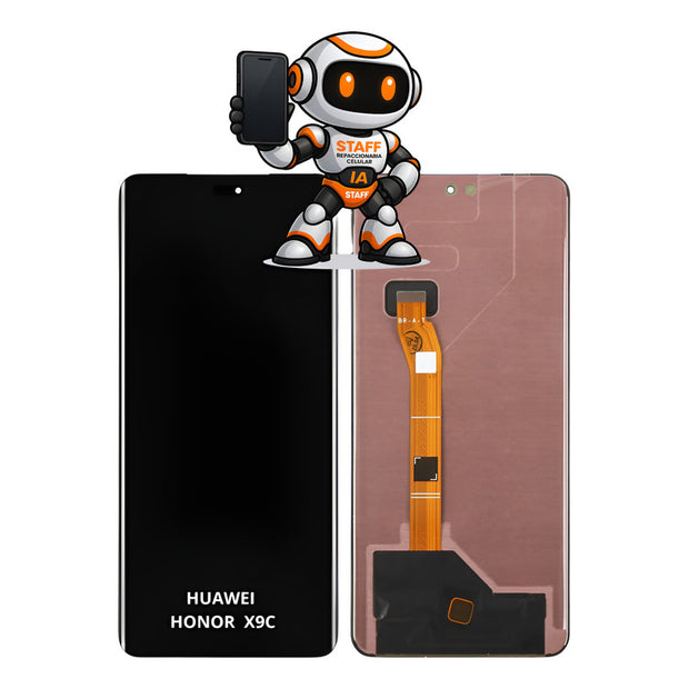 Pantalla Compatible Huawei X9c Oled Alta Calidad Premium Negro