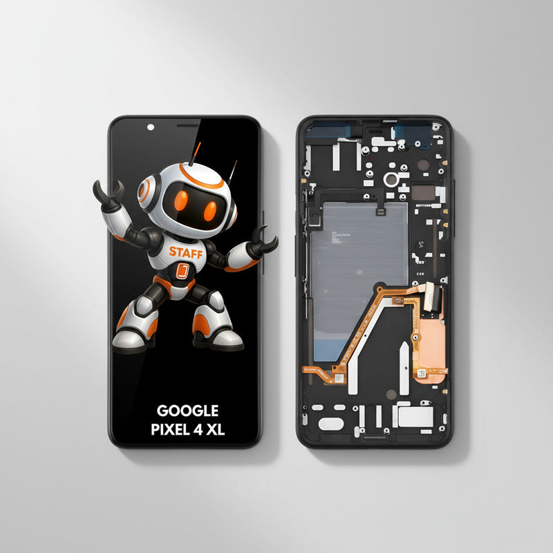 Pantalla Compatible Google Pixel 4 Xl C Marco Alta Calidad Negro