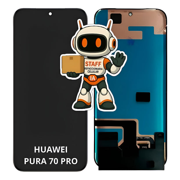 Pantalla Huawei Pura 70 Pro Alta Calidad Premium Negro