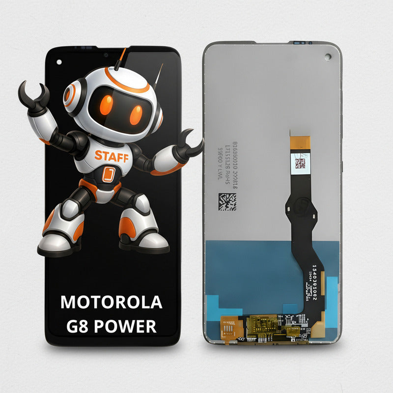 Pantalla Compatible Motorola G8 Power Alta Calidad Premium Negro