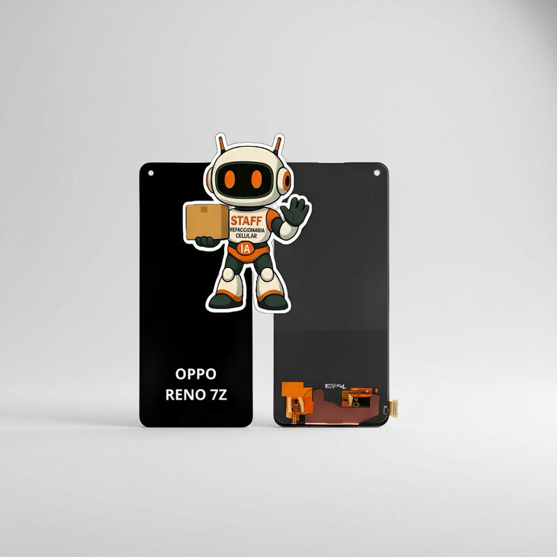 Pantalla Compatible Oppo Reno 7z Oled Alta Calidad Premium Negro