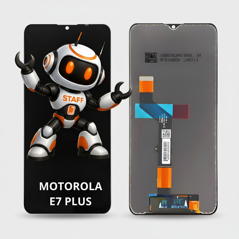Pantalla Compatible Motorola E7 Plus Alta Calidad Premium Negro