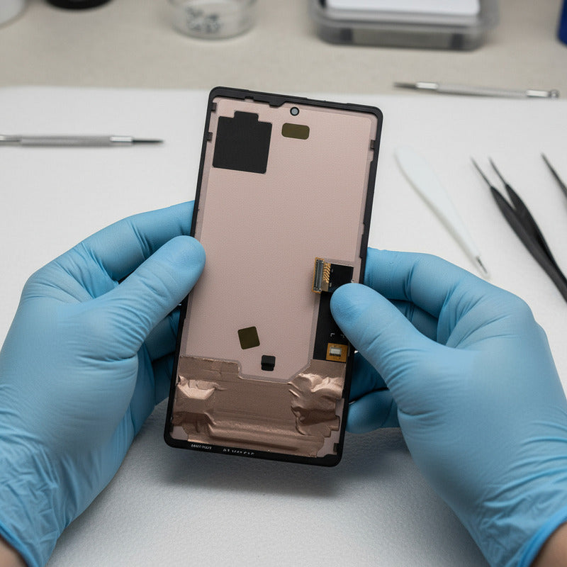 Pantalla Compatible Google Pixel 7 Alta Calidad Premium Negro