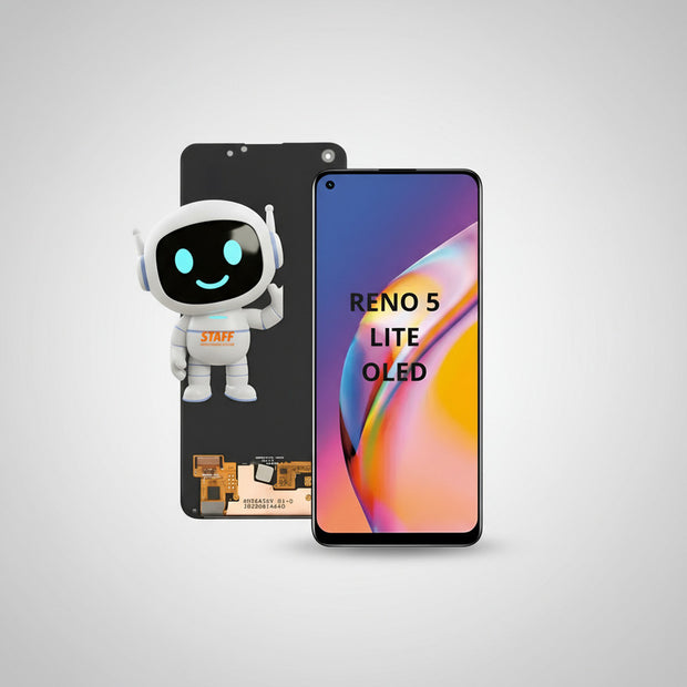Pantalla Oppo Reno 5 Lite Oled Premium Alta Calidad Negro