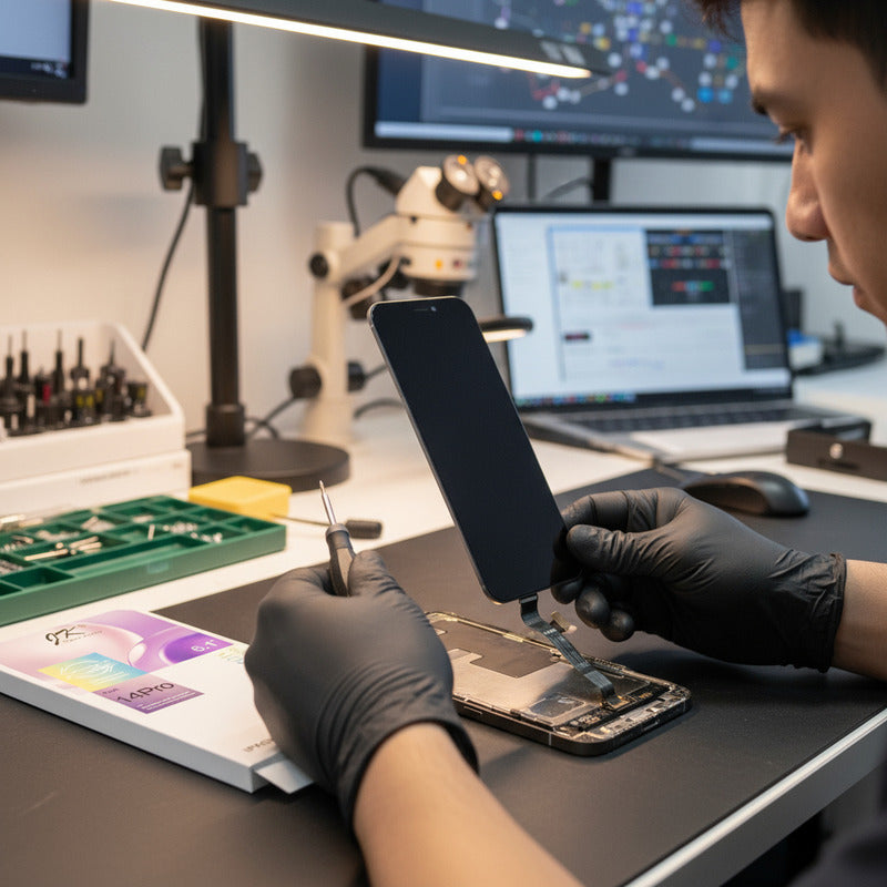 Pantalla iPhone 14 Pro Calidad Incell Jk Calidad Premium Negro