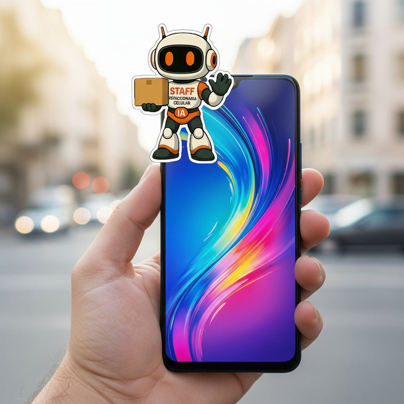 Pantalla Compatible Oppo A58 Alta Calidad Premium Negro