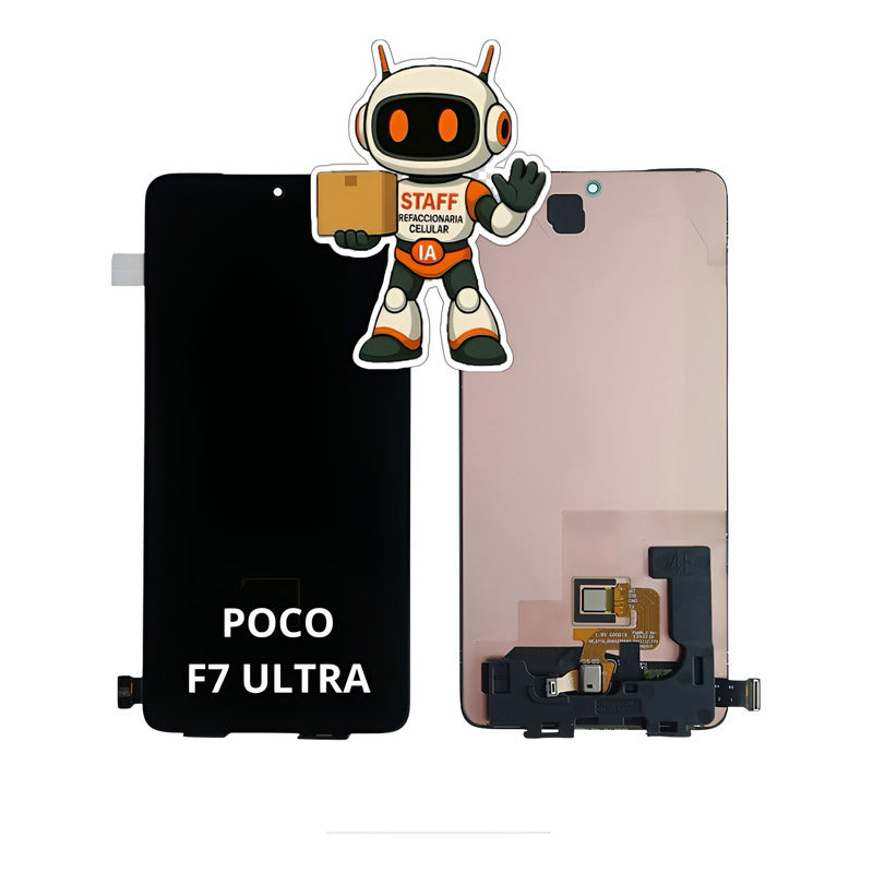 Pantalla Xiaomi Poco  F7 Ultra Oled Alta Calidad Premium Negro