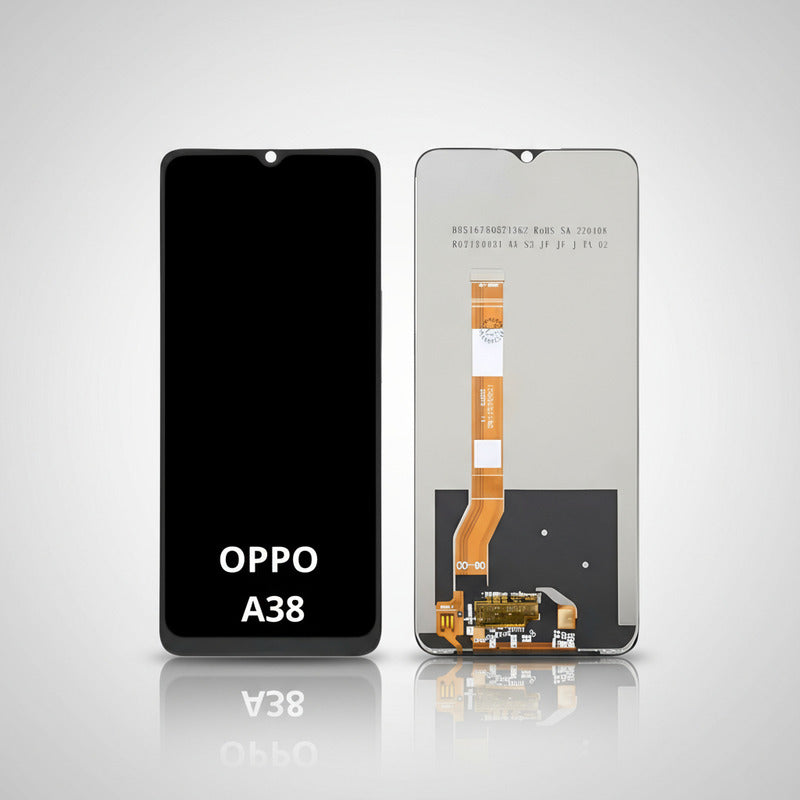 Pantalla Compatible Oppo A38  Alta Calidad Premium Negro