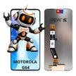 Pantalla Compatible Motorola G64  Alta Calidad Premium Negro
