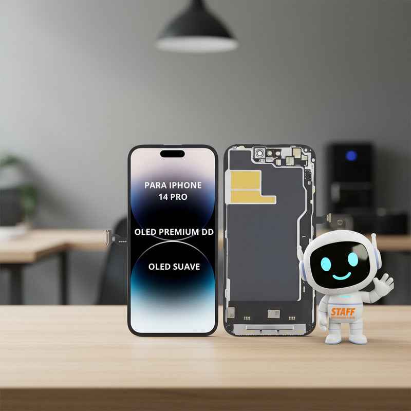 Pantalla Para iPhone 14 Pro Oled Alta Calidad Dd Premium Negro
