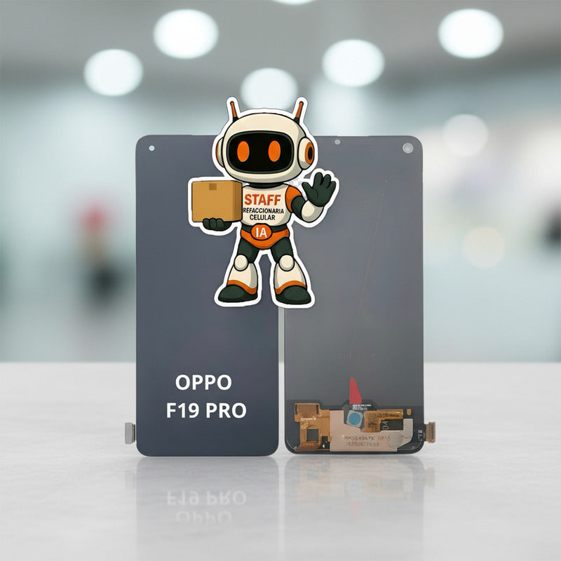 Pantalla Compatible Oppo F19/ F19 Pro Incell Calidad Premium Negro