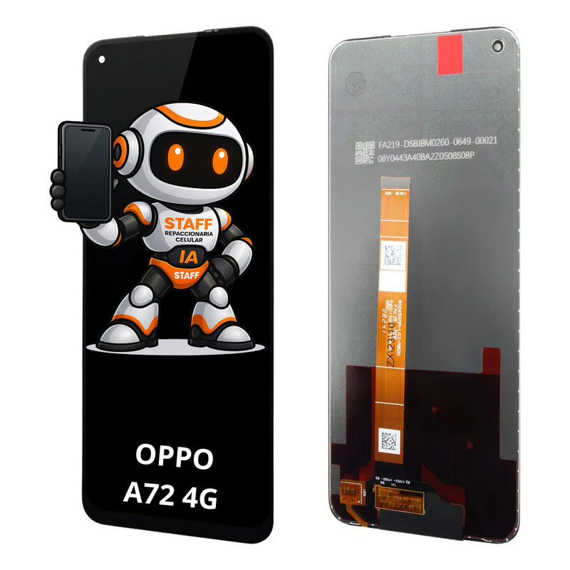 Pantalla Oppo A72 4g Cph2067 Alta Calidad Premium Negro