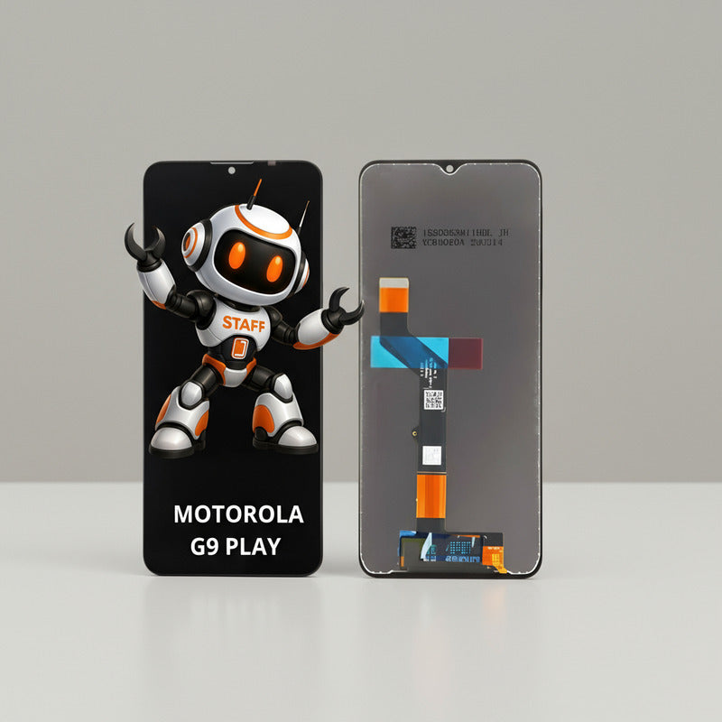 Pantalla Compatible Motorola G9/g9 Play Alta Calidad Premium Negro