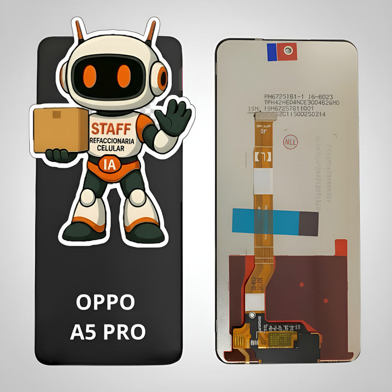 Pantalla Compatible Oppo A5 Pro Alta Calidad Negro