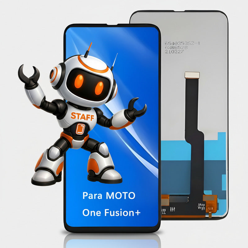 Pantalla Compatible Motorola One Fusion Plus Calidad Premium Negro