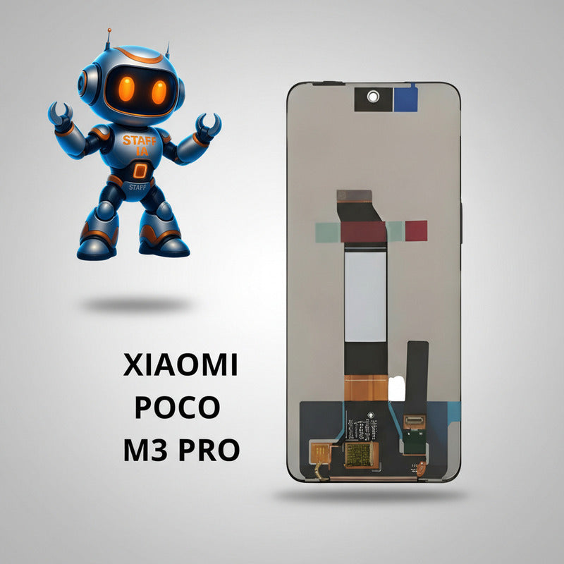 Pantalla Compatible Xiaomi Poco M3 Pro Alta Calidad Premium Negro