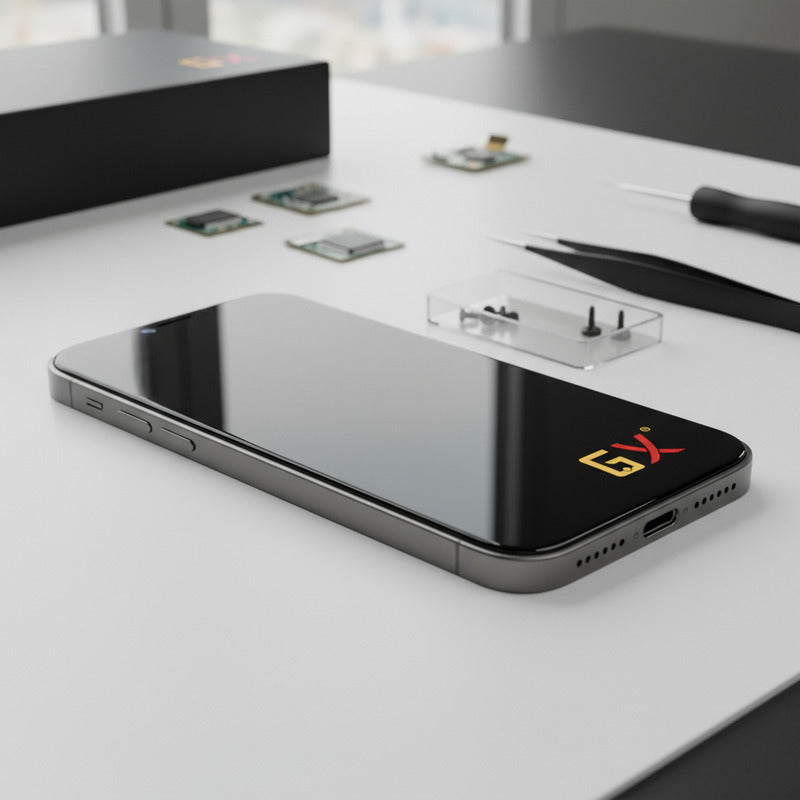 Pantalla Compatible Con iPhone 15 Pro Max Soft Oled Gx Negro