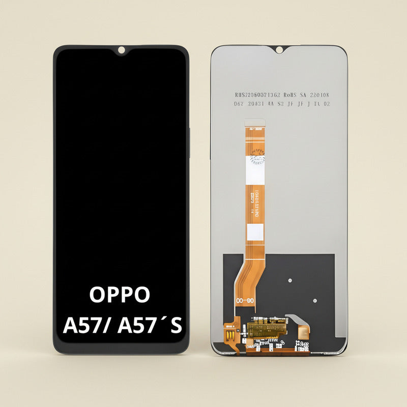 Pantalla Compatible Oppo A57 / A57s  Alta Calidad Premium Negro