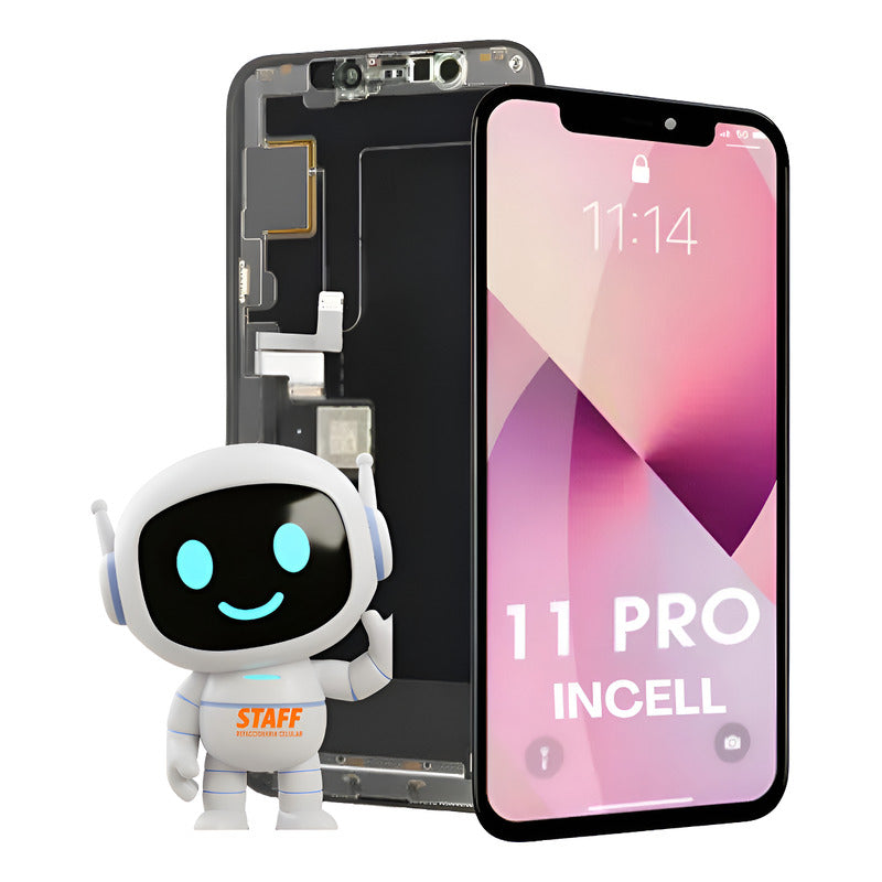 Pantalla iPhone 11 Pro Incell Premium Alta Calidad Ic Hd Negro