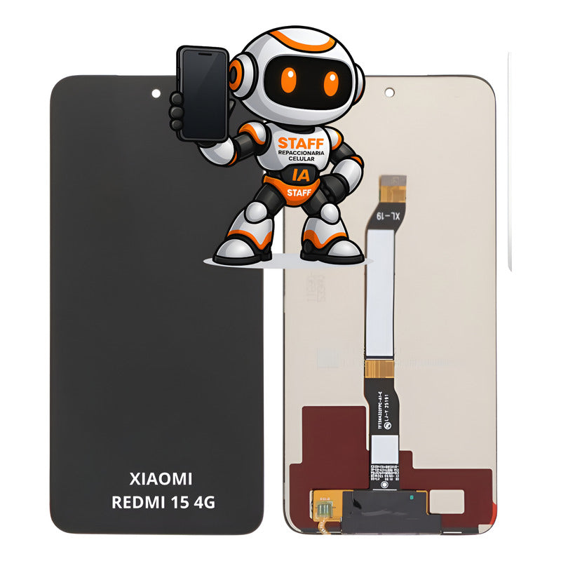 Pantalla Xiaomi Redmi 15 4g Alta Calidad Premium Negro